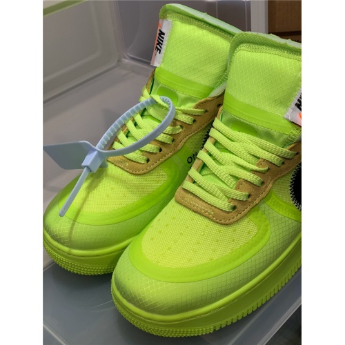Cheap Nike Air Force 1 &amp; OFF-WHITE For Men #770101 Replica Wholesale [$85.00 USD] [ITEM#770101] on Replica Nike Air Force 1