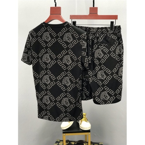 Cheap Versace Tracksuits Short Sleeved For Men #770363 Replica Wholesale [$57.00 USD] [ITEM#770363] on Replica Versace Tracksuits