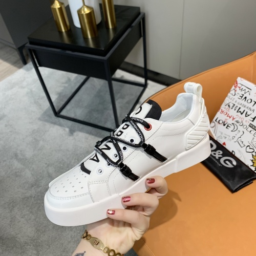 Cheap Dolce &amp; Gabbana D&amp;G Casual Shoes For Women #770433 Replica Wholesale [$92.00 USD] [ITEM#770433] on Replica Dolce &amp; Gabbana D&amp;G Casual Shoes