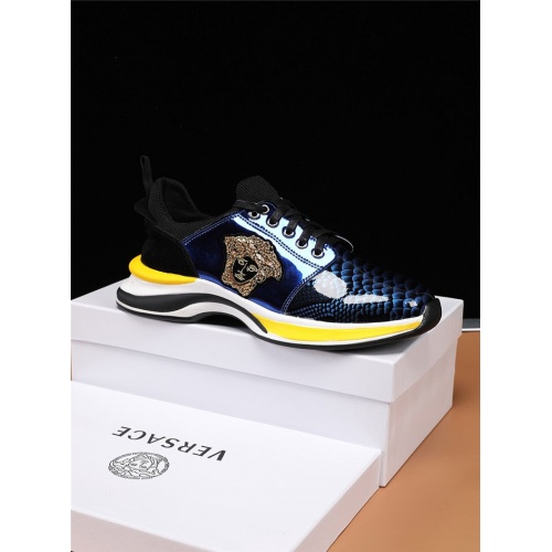 Cheap Versace Casual Shoes For Men #770609 Replica Wholesale [$76.00 USD] [ITEM#770609] on Replica Versace Shoes