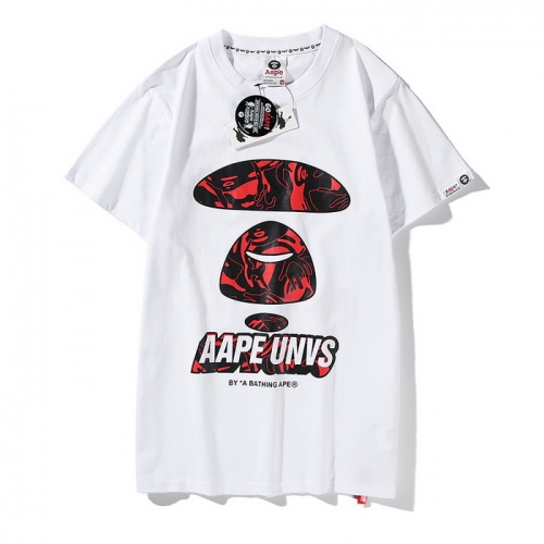 Cheap Aape T-Shirts Short Sleeved For Men #771959 Replica Wholesale [$25.00 USD] [ITEM#771959] on Replica Aape T-Shirts