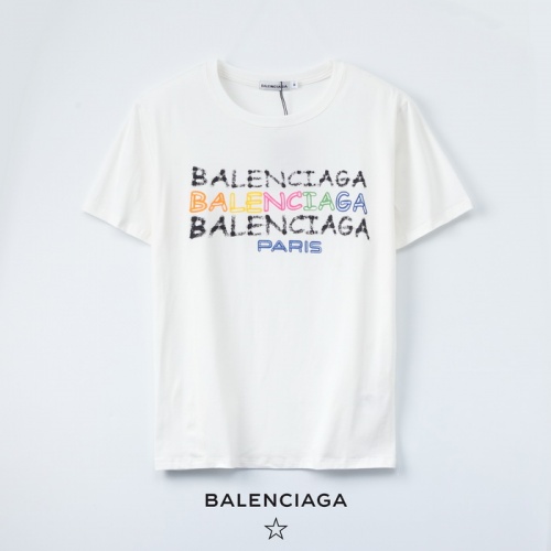 Cheap Balenciaga T-Shirts Short Sleeved For Women #771972 Replica Wholesale [$27.00 USD] [ITEM#771972] on Replica Balenciaga T-Shirts