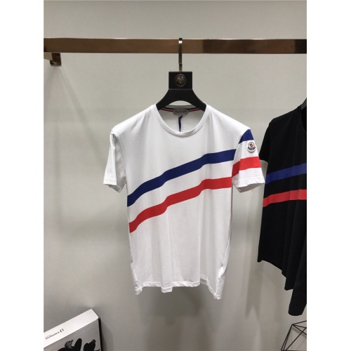 Cheap Moncler T-Shirts Short Sleeved For Men #772205 Replica Wholesale [$35.00 USD] [ITEM#772205] on Replica Moncler T-Shirts