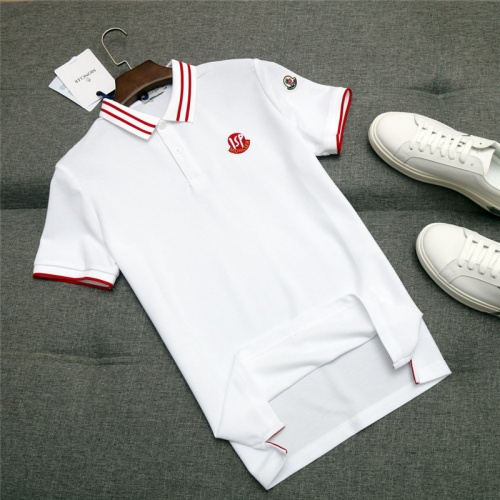Cheap Moncler T-Shirts Short Sleeved For Men #772801 Replica Wholesale [$39.00 USD] [ITEM#772801] on Replica Moncler T-Shirts