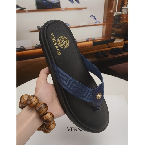 Cheap Versace Slippers For Men #772930 Replica Wholesale [$48.00 USD] [ITEM#772930] on Replica Versace Slippers