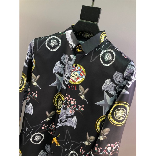 Cheap Versace Shirts Long Sleeved For Men #773708 Replica Wholesale [$42.00 USD] [ITEM#773708] on Replica Versace Shirts