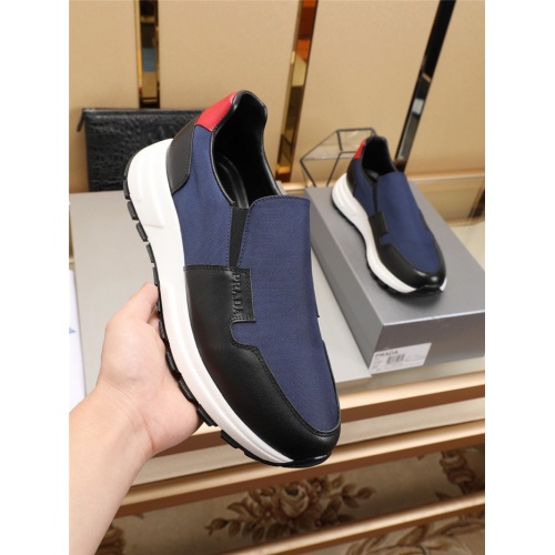 Cheap Prada Casual Shoes For Men #774396 Replica Wholesale [$85.00 USD] [ITEM#774396] on Replica Prada Casual Shoes