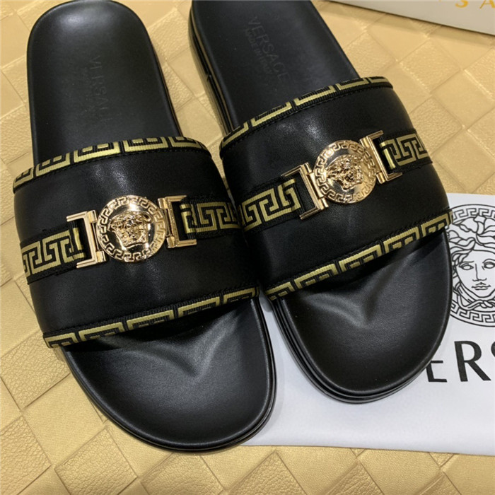Cheap Versace Slippers For Men #767044 Replica Wholesale [$52.00 USD ...