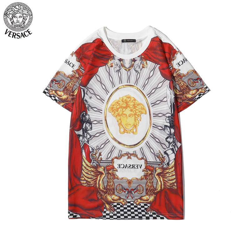 Cheap Versace TShirts Short Sleeved ONeck For Men 768754 Replica