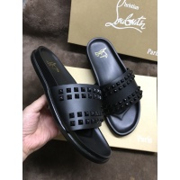 Cheap Christian Louboutin CL Slippers For Men #769193 Replica Wholesale [$68.00 USD] [ITEM#769193] on Replica Christian Louboutin CL Slippers