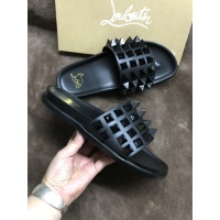 Cheap Christian Louboutin CL Slippers For Men #769379 Replica Wholesale [$68.00 USD] [ITEM#769379] on Replica Christian Louboutin CL Slippers