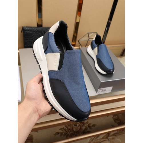 Cheap Prada Casual Shoes For Men #775175 Replica Wholesale [$85.00 USD] [ITEM#775175] on Replica Prada Casual Shoes