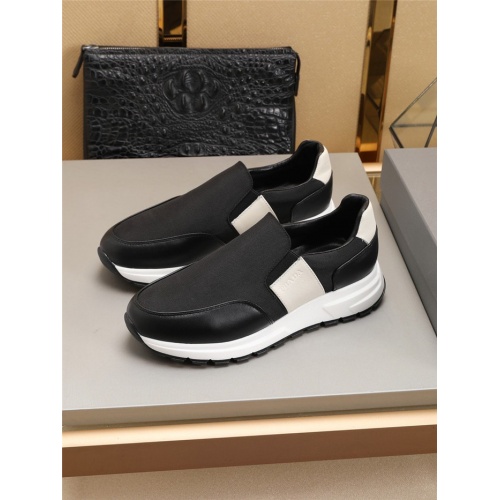 Cheap Prada Casual Shoes For Men #775177 Replica Wholesale [$85.00 USD] [ITEM#775177] on Replica Prada Casual Shoes
