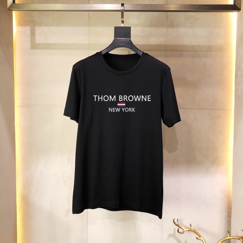 Cheap Thom Browne TB T-Shirts Short Sleeved For Men #775264 Replica Wholesale [$39.00 USD] [ITEM#775264] on Replica Thom Browne TB T-Shirts