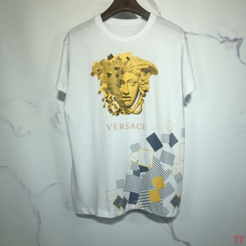 Cheap Versace T-Shirts Short Sleeved For Men #778848 Replica Wholesale [$27.00 USD] [ITEM#778848] on Replica Versace T-Shirts