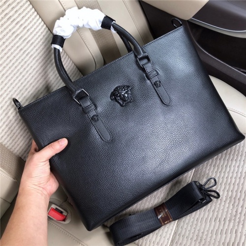 Cheap Versace AAA Man Handbags #780215 Replica Wholesale [$93.00 USD] [ITEM#780215] on Replica Versace AAA Man Handbags