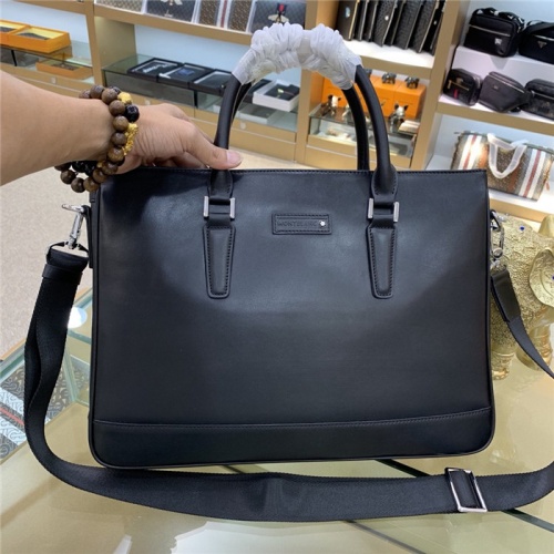 Cheap Mont Blanc AAA Man Handbags #780229 Replica Wholesale [$131.00 USD] [ITEM#780229] on Replica Mont Blanc AAA Man Handbags