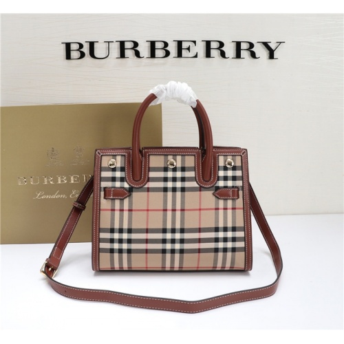 Cheap Burberry AAA Quality Handbags For Women #780625 Replica Wholesale [$103.00 USD] [ITEM#780625] on Replica Burberry AAA Handbags