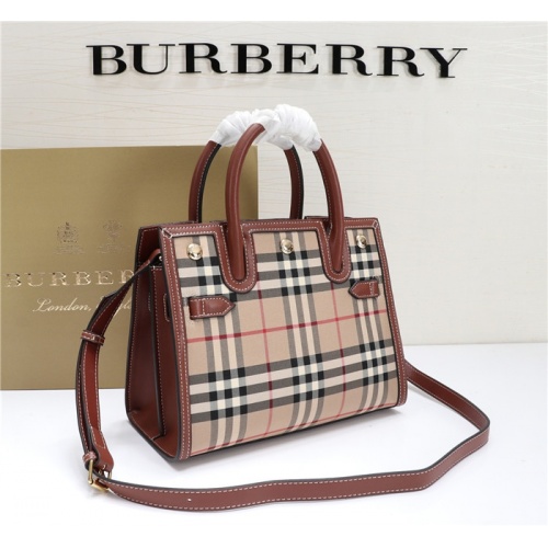 Cheap Burberry AAA Quality Handbags For Women #780625 Replica Wholesale [$103.00 USD] [ITEM#780625] on Replica Burberry AAA Handbags