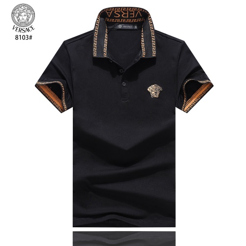 Cheap Versace T-Shirts Short Sleeved For Men #781853 Replica Wholesale [$25.00 USD] [ITEM#781853] on Replica Versace T-Shirts