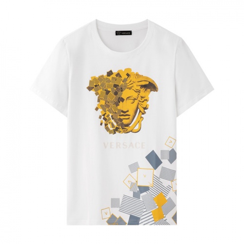 Cheap Versace T-Shirts Short Sleeved For Men #783481 Replica Wholesale [$27.00 USD] [ITEM#783481] on Replica Versace T-Shirts