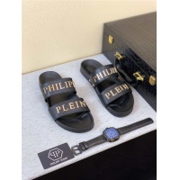 Cheap Philipp Plein PP Slippers For Men #775803 Replica Wholesale [$52.00 USD] [ITEM#775803] on Replica Philipp Plein PP Slippers