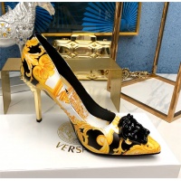 Cheap Versace High-Heeled Shoes For Women #779823 Replica Wholesale [$86.00 USD] [ITEM#779823] on Replica Versace High-Heeled Shoes