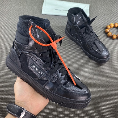 Cheap Off-White High Tops Shoes For Women #785532 Replica Wholesale [$115.00 USD] [ITEM#785532] on Replica Off-White High Tops Shoes