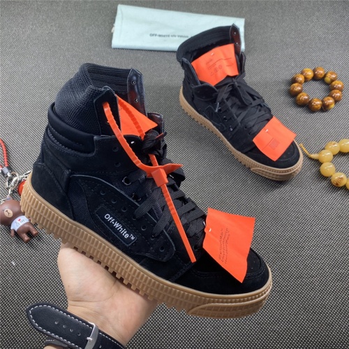 Cheap Off-White High Tops Shoes For Women #785535 Replica Wholesale [$115.00 USD] [ITEM#785535] on Replica Off-White High Tops Shoes