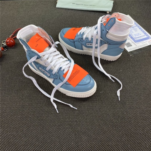 Cheap Off-White High Tops Shoes For Women #785544 Replica Wholesale [$115.00 USD] [ITEM#785544] on Replica Off-White High Tops Shoes