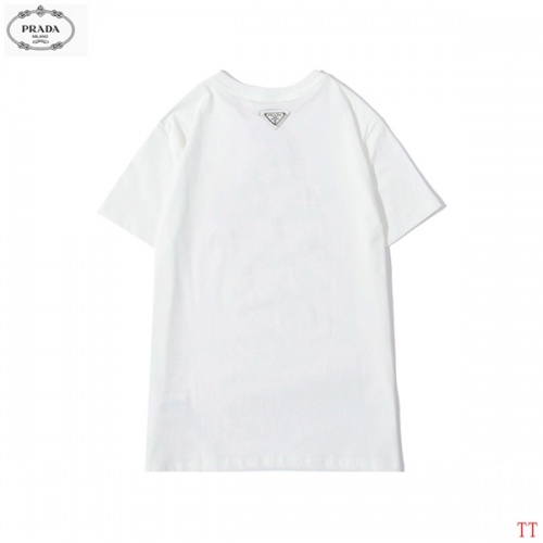 Cheap Prada T-Shirts Short Sleeved For Men #787292 Replica Wholesale [$27.00 USD] [ITEM#787292] on Replica Prada T-Shirts