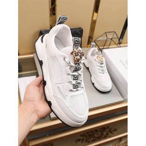 Cheap Versace Casual Shoes For Men #788661 Replica Wholesale [$80.00 USD] [ITEM#788661] on Replica Versace Casual Shoes