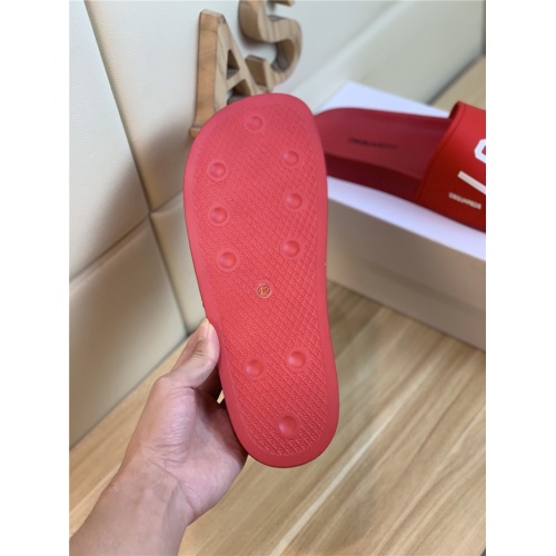 Cheap Dsquared Slippers For Men #789059 Replica Wholesale [$45.00 USD] [ITEM#789059] on Replica Dsquared Slippers