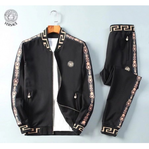 Cheap Versace Tracksuits Long Sleeved For Men #789407 Replica Wholesale [$98.00 USD] [ITEM#789407] on Replica Versace Tracksuits