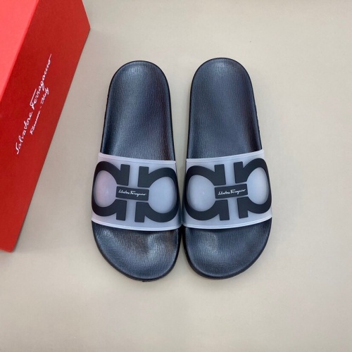 Cheap Salvatore Ferragamo Slippers For Men #790609 Replica Wholesale [$50.00 USD] [ITEM#790609] on Replica Salvatore Ferragamo Slippers