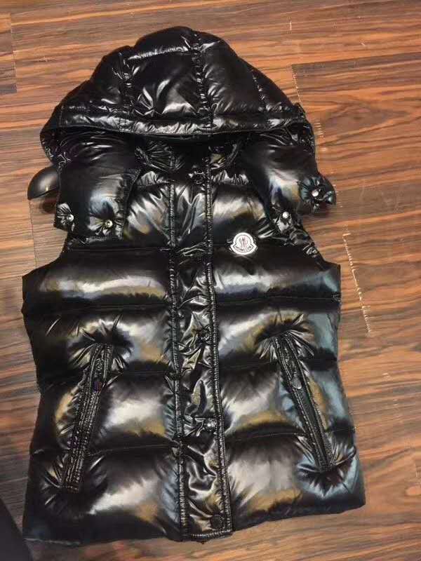 Cheap Moncler Down Vest Sleeveless Zipper For Women #793199 Replica ...