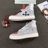 Cheap Off-White High Tops Shoes For Men #785545 Replica Wholesale [$118.00 USD] [ITEM#785545] on Replica Off-White High Tops Shoes