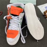 Cheap Off-White High Tops Shoes For Men #785546 Replica Wholesale [$118.00 USD] [ITEM#785546] on Replica Off-White High Tops Shoes