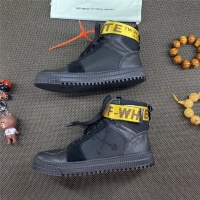 Cheap Off-White High Tops Shoes For Women #785555 Replica Wholesale [$115.00 USD] [ITEM#785555] on Replica Off-White High Tops Shoes
