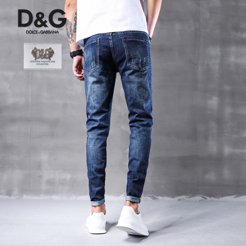 Cheap Dolce &amp; Gabbana D&amp;G Jeans For Men #796098 Replica Wholesale [$45.00 USD] [ITEM#796098] on Replica Dolce &amp; Gabbana D&amp;G Jeans