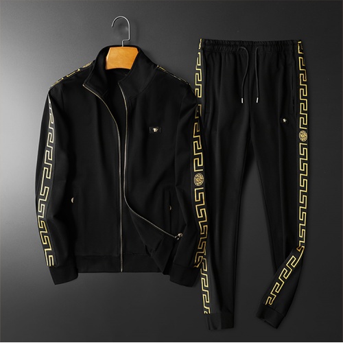 Cheap Versace Tracksuits Long Sleeved For Men #798534 Replica Wholesale [$98.00 USD] [ITEM#798534] on Replica Versace Tracksuits