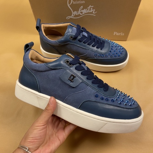 Cheap Christian Louboutin Casual Shoes For Men #799979 Replica Wholesale [$113.00 USD] [ITEM#799979] on Replica Christian Louboutin Casual Shoes