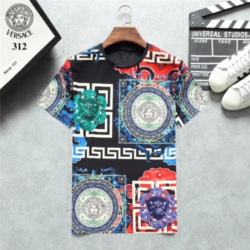 Cheap Versace T-Shirts Short Sleeved For Men #801123 Replica Wholesale [$25.00 USD] [ITEM#801123] on Replica Versace T-Shirts