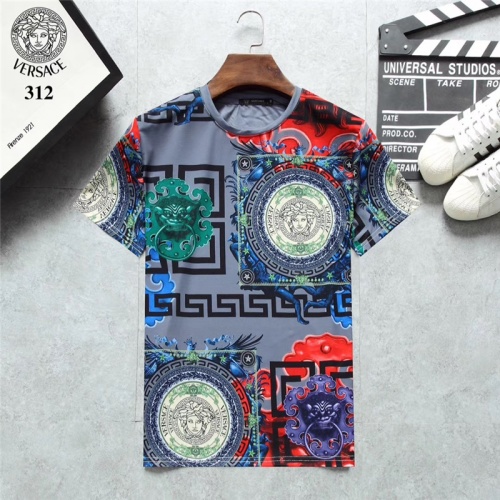 Cheap Versace T-Shirts Short Sleeved For Men #801125 Replica Wholesale [$25.00 USD] [ITEM#801125] on Replica Versace T-Shirts