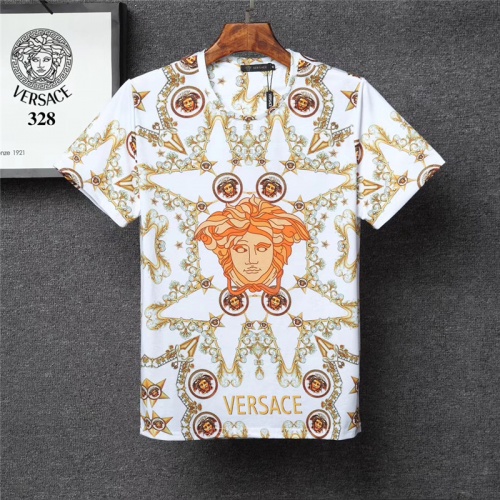 Cheap Versace T-Shirts Short Sleeved For Men #801137 Replica Wholesale [$25.00 USD] [ITEM#801137] on Replica Versace T-Shirts