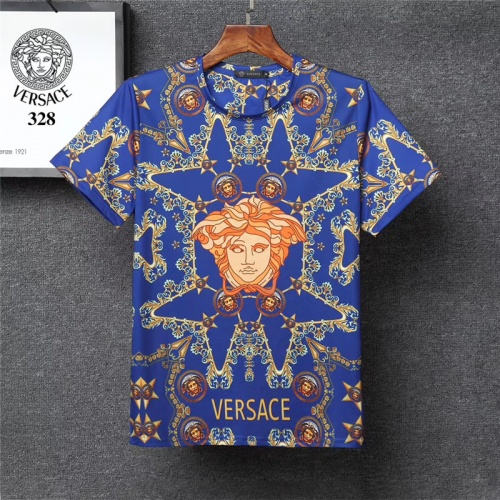 Cheap Versace T-Shirts Short Sleeved For Men #801138 Replica Wholesale [$25.00 USD] [ITEM#801138] on Replica Versace T-Shirts