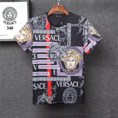 Cheap Versace T-Shirts Short Sleeved For Men #801478 Replica Wholesale [$25.00 USD] [ITEM#801478] on Replica Versace T-Shirts