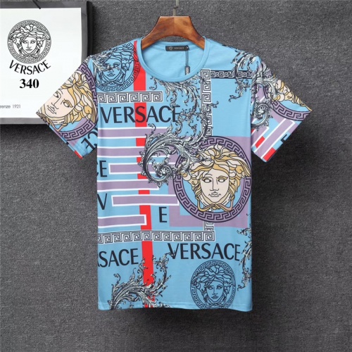 Cheap Versace T-Shirts Short Sleeved For Men #801480 Replica Wholesale [$25.00 USD] [ITEM#801480] on Replica Versace T-Shirts