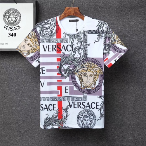 Cheap Versace T-Shirts Short Sleeved For Men #801481 Replica Wholesale [$25.00 USD] [ITEM#801481] on Replica Versace T-Shirts