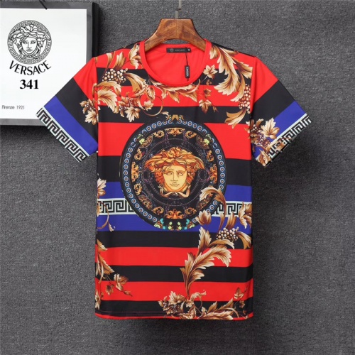 Cheap Versace T-Shirts Short Sleeved For Men #801484 Replica Wholesale [$25.00 USD] [ITEM#801484] on Replica Versace T-Shirts